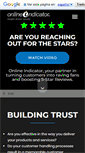 Mobile Screenshot of online-indicator.com